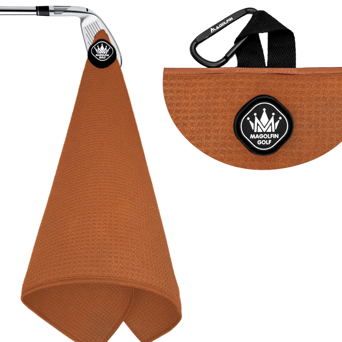 MAGOLFIN X PinSeeker Magnetic Towel